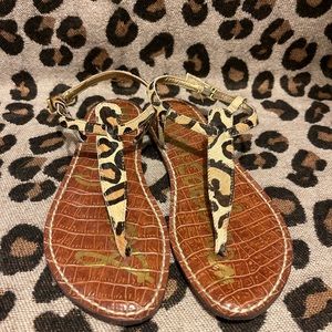 Sam Edelman Leopard Sandals